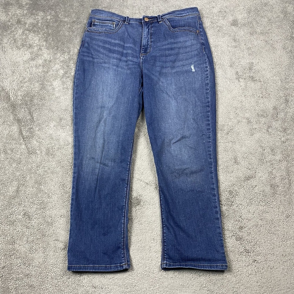 Lee Riders Jeans Womens 33x23 Blue Easy Fit Denim‎